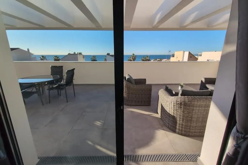 Apartment Penthouse El Carmelo 50 Meters From Beach, Huge Terrace Algarrobo Costa