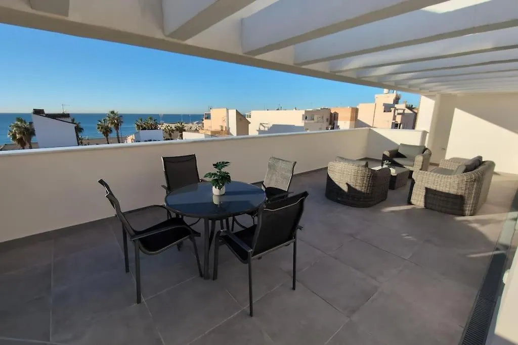 Apartment Penthouse El Carmelo 50 Meters From Beach, Huge Terrace Algarrobo Costa